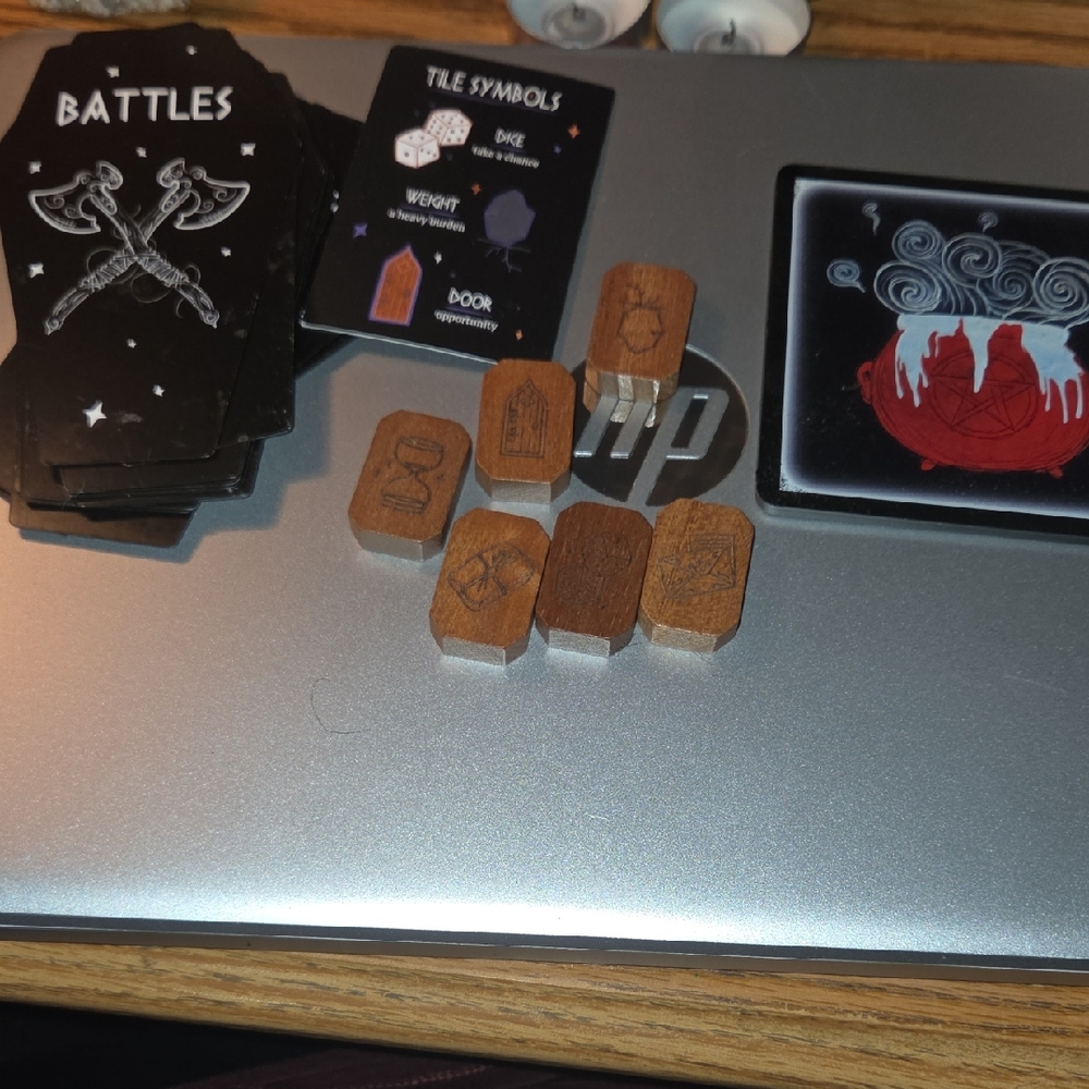 Witch Casket Set